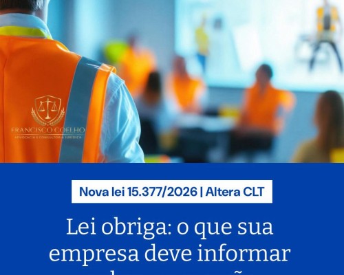 Nova Lei 15.377/2026 - Altera CLT