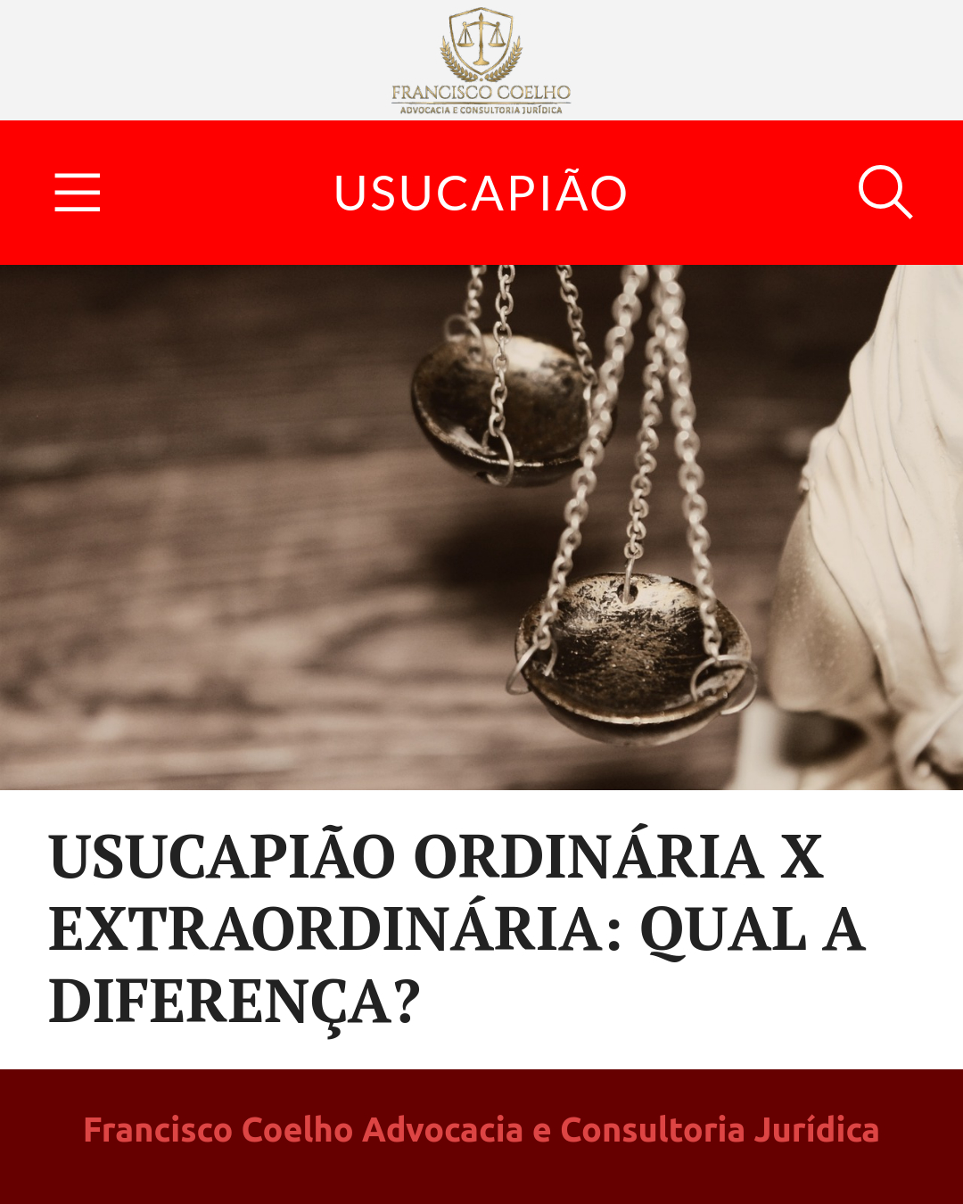 USUCAPIÃO ORDINÁRIA X EXTRAORDINÁRIA: QUAL A DIFERENÇA? - Francisco ...